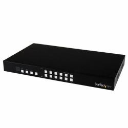 StarTech.com Matrice HDMI 4x4 avec Picture-and-Picture Multiviewer - Switch et répartiteur HDMI pour mur d'écrans 