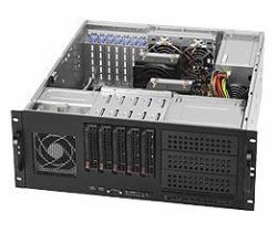 Supermicro SuperChassis 842TQC-668B Rack Noir, Gris 668 W 