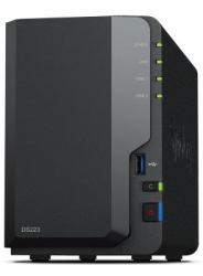Synology DiskStation DS223 serveur de stockage NAS Bureau Realtek RTD1619B 2 Go DDR4 0 To 