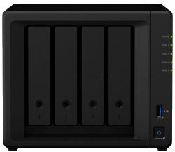 Synology DiskStation DS423+ serveur de stockage NAS Rack [8 U] Intel® Celeron® J4125 2 Go DDR4 0 To DiskStation Manager Noir 