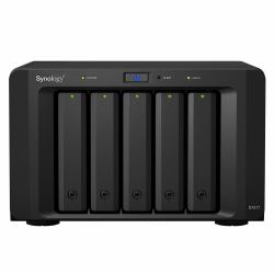 Synology DX517 boîtier de disques 0 To Bureau Noir 