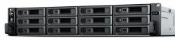 Synology RackStation RS2423+ serveur de stockage NAS Rack [2 U] Ryzen Embedded V1780B 8 Go DDR4 0 To DiskStation Manager Noir, Gris 