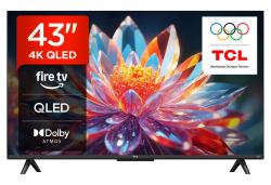 TCL T6C 43T6C-UK TV 109,2 cm [43"] 4K Ultra HD Smart TV Wifi Noir 350 cd/m² 