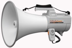TOA ER-2230W Extérieur 45W Gris, Blanc mégaphone 