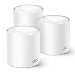 TP-Link Deco X50 [3-pack] Bi-bande [2,4 GHz / 5 GHz] Wi-Fi 6 [802.11ax] Blanc Interne 