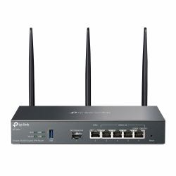 TP-Link Omada ER706W routeur sans fil Gigabit Ethernet Bi-bande [2,4 GHz / 5 GHz] Noir 