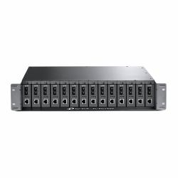 TP-Link TL-FC1420 châssis de réseaux 2U Noir 