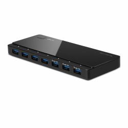 TP-Link UH700 hub & concentrateur USB 3.2 Gen 1 [3.1 Gen 1] Micro-B 5000 Mbit/s Noir 