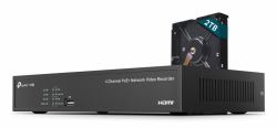 TP-Link VIGI NVR1004H-4P-2TB Noir 