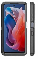 Techair Classic essential coque de protection pour téléphones portables 17 cm [6.7"] Housse Noir 