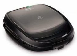 Tefal SW341B gaufrier et appareil à croque-monsieur 700 W Noir, Gris 