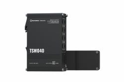 Teltonika NETWORKS TSW040 8-Port PoE+ Switch Non-géré Fast Ethernet [10/100] Connexion Ethernet, supportant l'alimentation via ce port [PoE] Noir 