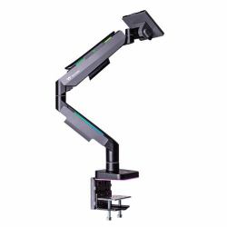 Thermaltake GEA-MSR-SMSBLK-01 support d'écran plat pour bureau 124,5 cm [49"] Noir, Gris 