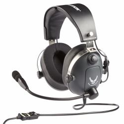Thrustmaster T.Flight U.S. Air Force Casque Avec fil Arceau Contrôle de l’aviation/du trafic aérien Noir, Gris 