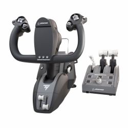 Thrustmaster TCA Yoke Pack Boeing Edition Noir, Gris USB Fightstick PC, Xbox, Xbox One, Xbox One S, Xbox One X, Xbox Series S, Xbox Series X 