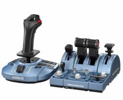 Thrustmaster TCA Captain Pack X Airbus Edition Noir, Bleu USB Joystick + levier de commande du moteur Analogique/Numérique PC, Xbox Series S, Xbox Series X 