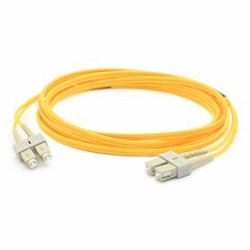 Titan 9-DX-SC-SC-3-YW câble InfiniBand et à fibres optiques 3 m Jaune 