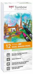 Tombow ABT Dual Brush Pen Set stylo-feutre Multicolore 12 pièce[s] 