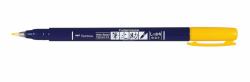 Tombow Fudenosuke stylo de calligraphie Jaune 1 pièce[s] 