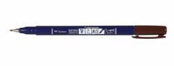 Tombow Fudenosuke stylo de calligraphie Marron 1 pièce[s] 