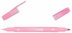 Tombow TwinTone marqueur 1 pièce[s] Pointe fine/ogive Rose 