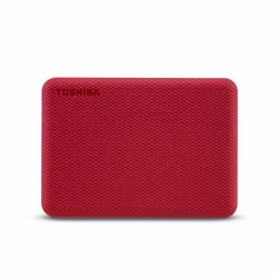 Toshiba Canvio Advance disque dur externe 2 To 2.5" USB Type-A 2.0/3.2 Gen 1 [3.1 Gen 1] Rouge 