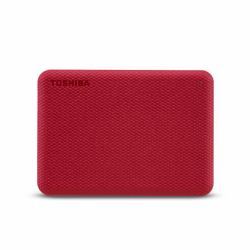 Toshiba Canvio Advance disque dur externe 4 To 2.5" USB Type-A 2.0/3.2 Gen 1 [3.1 Gen 1] Rouge 