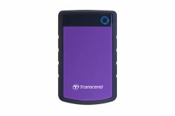 Transcend StoreJet 25H3 disque dur externe 4 To 2.5" USB 3.2 Gen 1 [3.1 Gen 1] Noir, Violet 