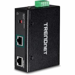 Trendnet TI-SG104 séparateur voix-données Connexion Ethernet, supportant l'alimentation via ce port [PoE] Noir 