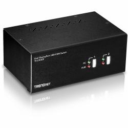 Trendnet TK-240DP commutateur écran, clavier et souris Noir 