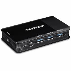 Trendnet TK-U404 commutateur de données d'ordinateurs 