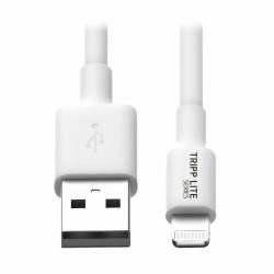 Tripp Lite M100-010-WH câble Lightning 0,24 m Blanc 