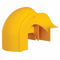 Tripp Lite SRFC4WTRFL chemin de câble Support de câbles courbes Jaune 