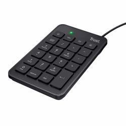 Trust 22221 clavier numérique PC portable/de bureau USB Noir 