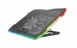 Trust GXT 1126 Aura système de refroidissement pour ordinateurs portables 43,2 cm [17"] 700 tr/min Noir 