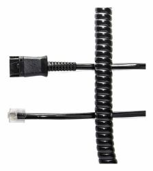 V7 BL-04S+P câble de téléphone 2 m Noir 