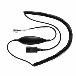 V7 BL-10+P câble de téléphone 2 m Noir 