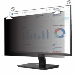 V7 PS215W9AM filtre anti-reflets pour écran et filtre de confidentialité 54,6 cm [21.5"] Moniteur Filtre de confidentialité sans bords pour ordinateur 