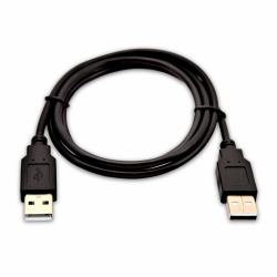 V7 USB A [mâle] vers USB A [mâle], 1 mètre [3,3 pieds] – Noir 