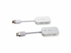 VALUE 14.99.3414 extension audio/video Émetteur et récepteur AV Blanc 