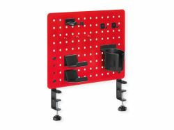 VALUE 17.99.0099 bac de rangement de bureau Plastique, Acier Rouge 