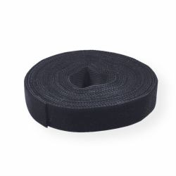 Value 25.99.5250 serre-câbles Attache-câble à bande velcro Noir 5 pièce[s] 