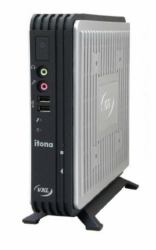 VXL VIA Eden U4200 1 GHz Dual Core 2GB DDR3 RAM 8 x USB 2.0 1 Gigabit Network 1,4 kg Noir, Argent 