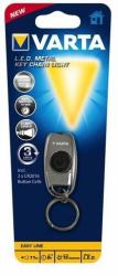 Varta L.E.D. METAL KEY CHAIN LIGHT Chrome Lampe porte-clés LED 