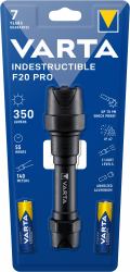 Varta Indestructible F20 Pro Noir Lampe torche LED 