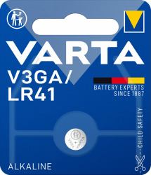 Varta 24261 101 401 pile domestique Batterie à usage unique LR41 Alcaline 