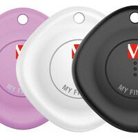 Verbatim 32132 Traqueur GPS et localisateur Universel Dispositif GPS Noir, Violet, Blanc 