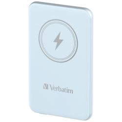 Verbatim Charge 'n' Go Lithium Polymère [LiPo] 5000 mAh Recharge sans fil Bleu 