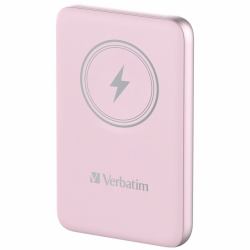 Verbatim Charge 'n' Go Lithium Polymère [LiPo] 10000 mAh Recharge sans fil Rose 