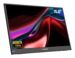 Verbatim Portable 15.6" FHD Monitor LIGHT Moniteur portable Noir 39,6 cm [15.6"] LCD 1920 x 1080 pixels 
